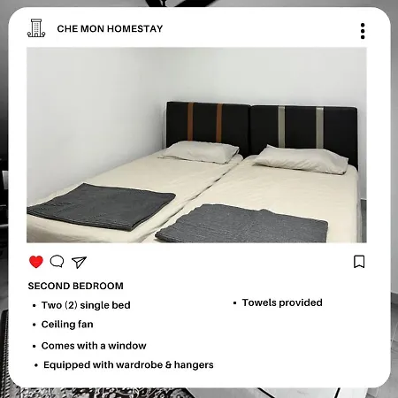 Che Mon Homestay Kuching Exterior photo